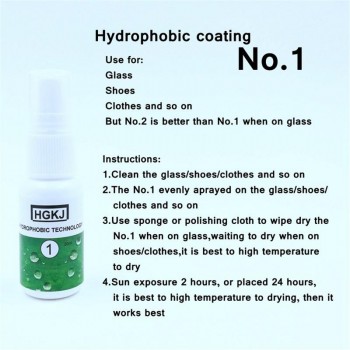 Universal Uniform Stable Durable HGKJ-1 Multifunctional Car Nano Glass Hydrophobic Coating Rainproof Agent For Care Maintenance