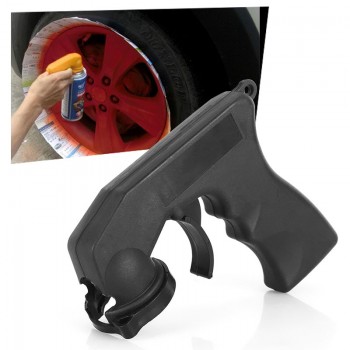 Spray Adaptor Aerosol Spray Gun Handle With Full Grip Trigger Locking Collar Car Maintenance Paint Care