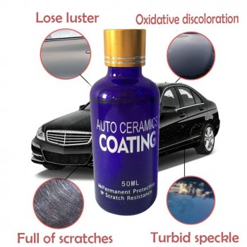 9H Car Oxidation Liquid Ceramic Coat Super Hydrophobic Glass Coating  Auto Repair  Care Set Vehicle Auto Accessories Fix it#LDa