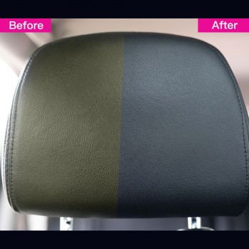 500ml Car Leather Polish Interior Seats Rubber Vinyl Coat Cleaner Auto Leather Maintenance Refurbisher 16.23oz