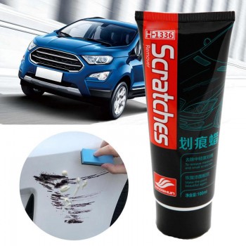Car Scratches Repair Polishing Wax Cream Paint Scratch Remover Care 100ml Excellent High Gloss Effect, Shiny As Mirror