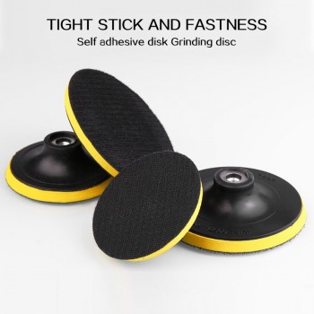 3~7inch Sandpaper Sucker Polishing Self-adhesive Disc amp; Drill Rod Backing Pad Plate Car Polisher Bonnet Dia. 80-180mm Paint Care