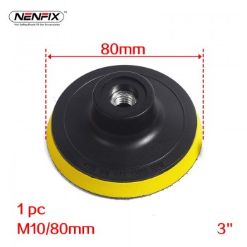 3~7inch Sandpaper Sucker Polishing Self-adhesive Disc amp; Drill Rod Backing Pad Plate Car Polisher Bonnet Dia. 80-180mm Paint Care