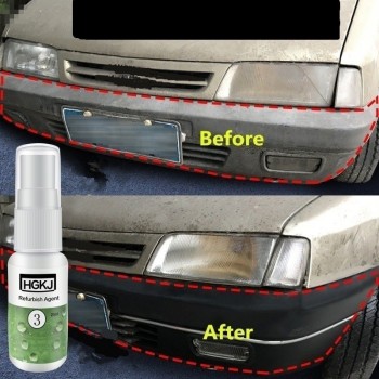 HGKJ-3 20ml Car Refurbished Plastic Parts Retreading Agent Wash Maintenance Automotive Paint Care Supplies New