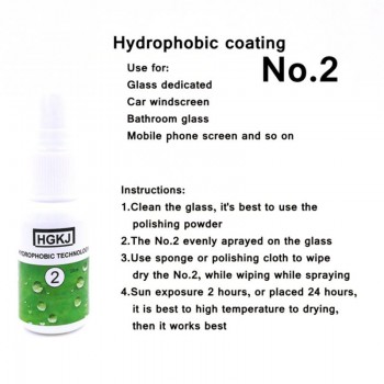 20ml , 50ml Multifunctional Car Windshield Glass Nano Hydrophobic Coating Waterproof Agent