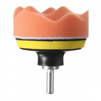 7 Pcs/set 3 Inch Buffing Pad Auto Car Polishing Wheel Kit Buffer + Drill Adapter M14 Polisher Pad