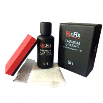 2PCS Mr fix9H Car Oxidation Liquid Ceramic Coat Super Hydrophobic Glass Coating Set Polysiloxane materials Care Multicolor H9