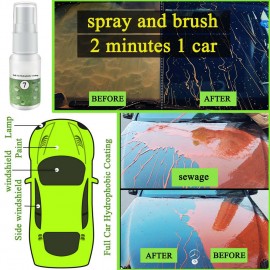 HGKJ-7 Full Car Hydrophobic Coating Windshield Paint Waterproof Liquid Glass for Car Paint Glass Car Styling