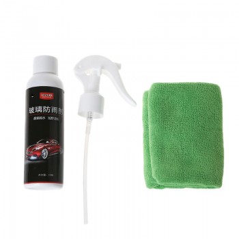 Free postage Auto Rearview Mirror Repellent Agent Car Glass Anti Water Front Windshield Anti-Rain Agent With Towel Car-styling