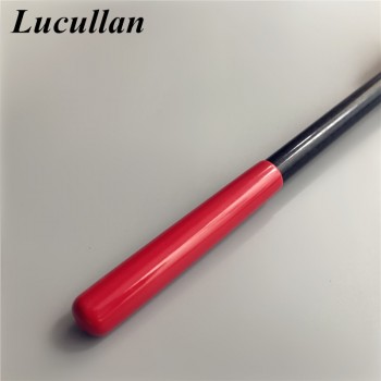 Lucullan Single Pack Improved Version Strengthening Handle Premium Wool Wheel Brush 38/48CM Car Rim Brushes Soft Fibers Woolies