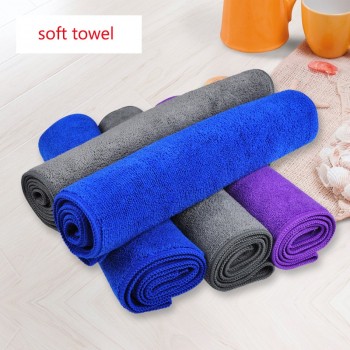 1PCS 30*70cm ultra fine fiber household cleaning towels Car Care Microfibre Wax Polishing Details Towels car mirror clean towels