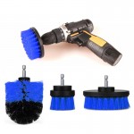 3pcs Power Scrubber Brush Set For Bathroom Cleaning Cordless Drill Attachment Kit Drill Scrubber Brush