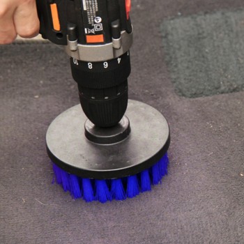 3pcs Power Scrubber Brush Set For Bathroom Cleaning Cordless Drill Attachment Kit Drill Scrubber Brush