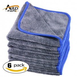 800gsm Microfibre Towels Thick Plush Microfiber Car Cleaning Cloths Car Care Wax Polishing Detailing Wash 40CM*40CM