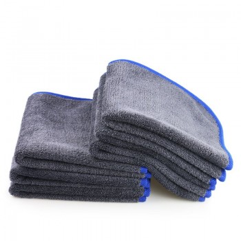 800gsm Microfibre Towels Thick Plush Microfiber Car Cleaning Cloths Car Care Wax Polishing Detailing Wash 40CM*40CM