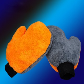 1 Pcs Car Wash Cloths Glove Mitt Soft Mesh Backing No Scratch Ultrafine Fiber Chenille Microfiber For Car Wash And Cleaning