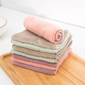 Microfiber Absorbent Car Towels Wiping Dust Rags Clean Dish Cloth  10.9