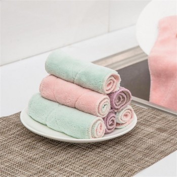 Microfiber Absorbent Car Towels Wiping Dust Rags Clean Dish Cloth  10.9