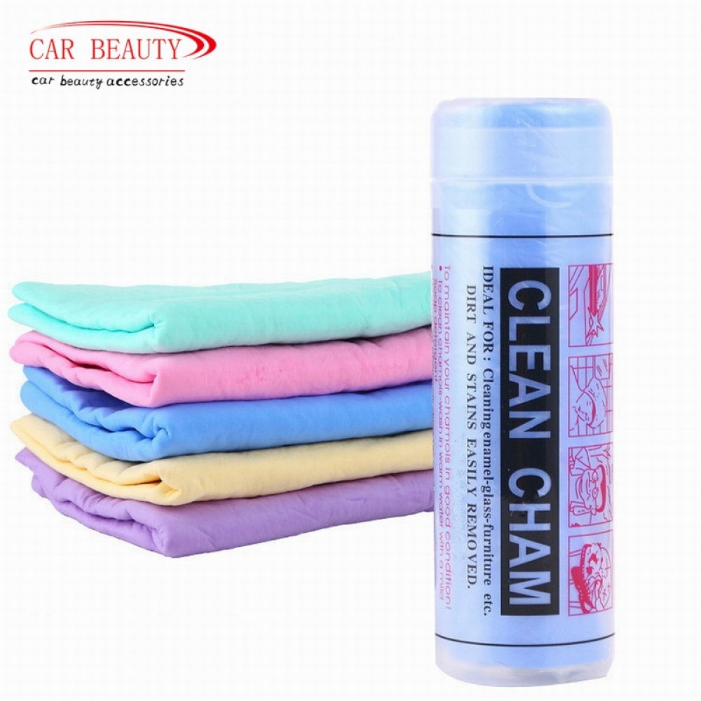 43*32*0.2CM  Super Absorption  Microfiber Car Care Towel Car Wash Towel Cleaning PEVA Towel Synthetic Suede Chamois Car Styling