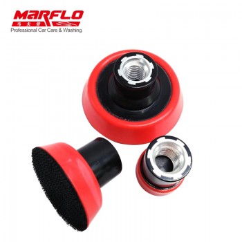MARFLO Plate Backing Pad Sponge Polishing Car Wash and Care Tools M14 1.2 2 3 3size in one Package