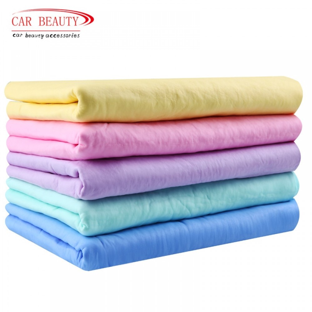 66*43*0.2CM Microfiber High Absorbent Bath Towel Cleaning Wipes Magic Hair Dry Towel Synthetic Deerskin PVA Chamois Cham