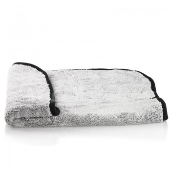 40cmx40cm Super Thick Plush Microfiber 800GSM Car Cleaning Cloths Car Care Microfibre Wax Polishing Detailing Towels Gray/black