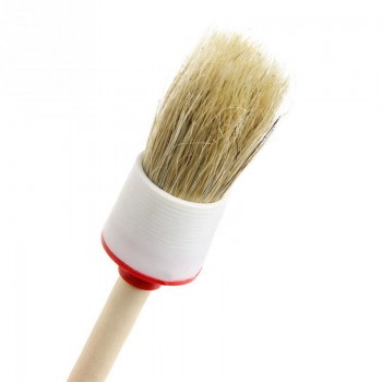 5Pcs/set Soft Car SUV Detailing Wheel Wood Handle Brushes for Cleaning Dash Trim Seats