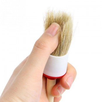 5Pcs/set Soft Car SUV Detailing Wheel Wood Handle Brushes for Cleaning Dash Trim Seats