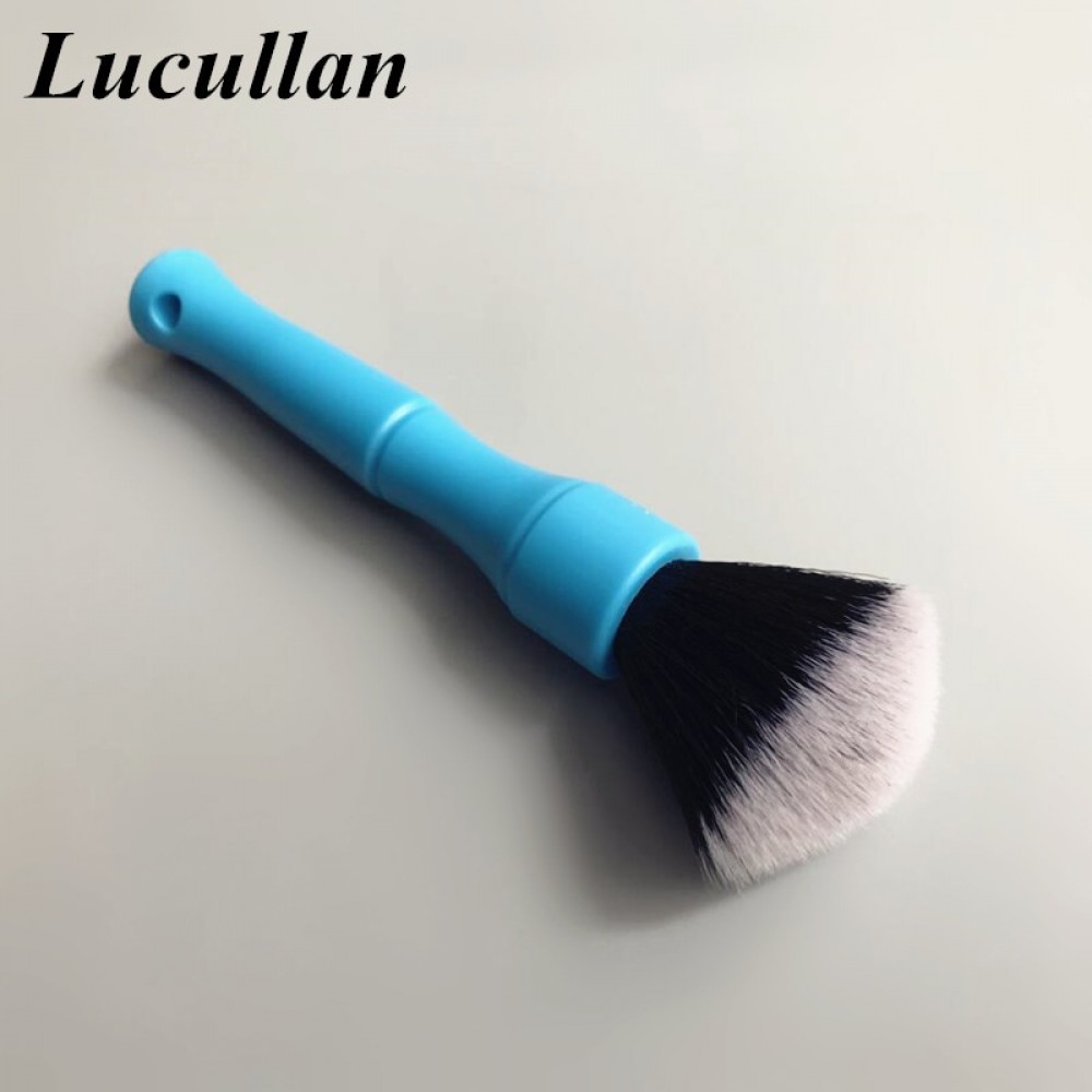 Lucullan Premium Interior Cleaning Brushes Professional Super Soft Hair Tools For Cleaning Air Conditioning Panel Dashboads etc.