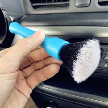 Lucullan Premium Interior Cleaning Brushes Professional Super Soft Hair Tools For Cleaning Air Conditioning Panel Dashboads etc.