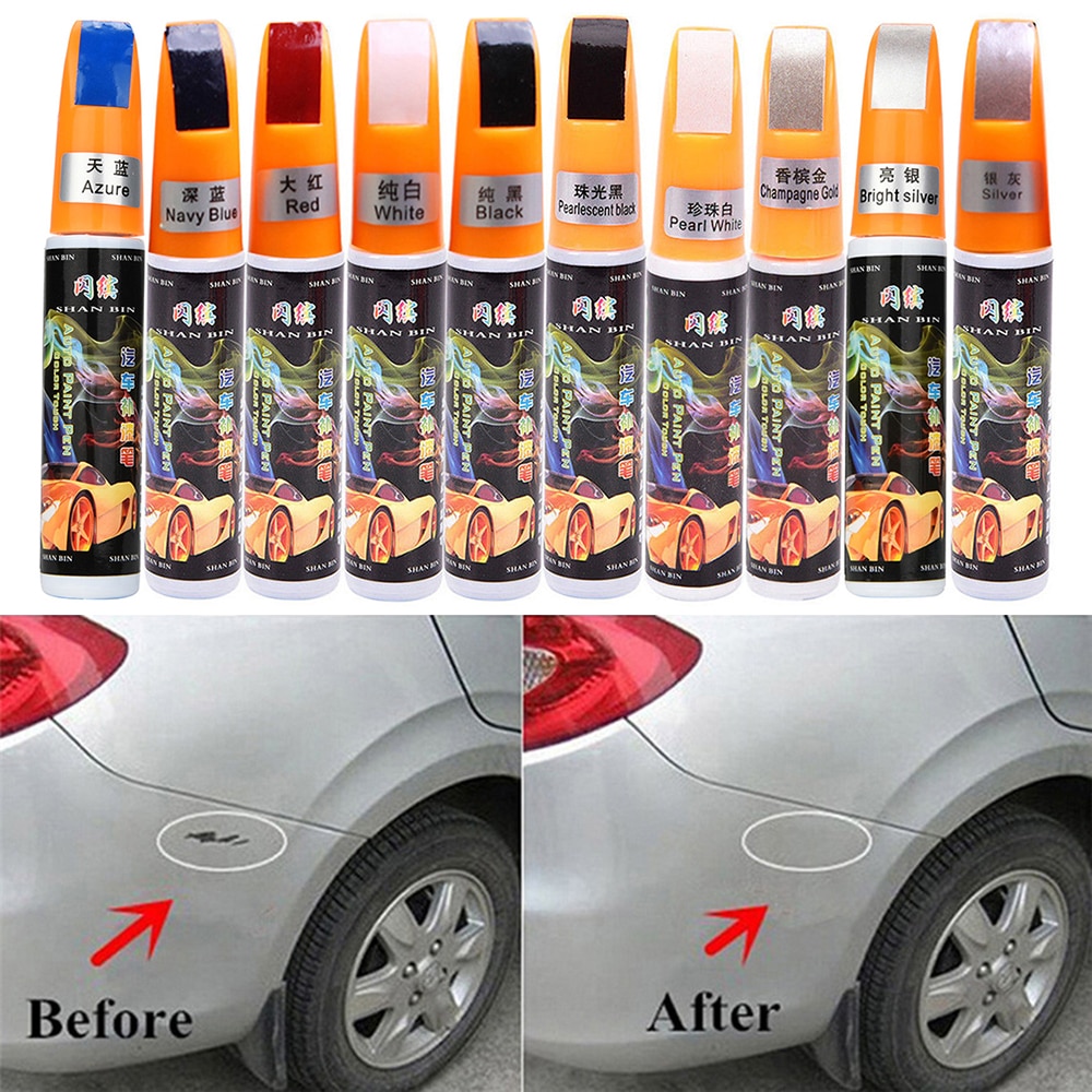 Car Scratch Repair Pen Auto Care Scratch Remover Maintenance Paint Care Coat Paint Pen Touch Up Scratch Clear Repair Remover Pen