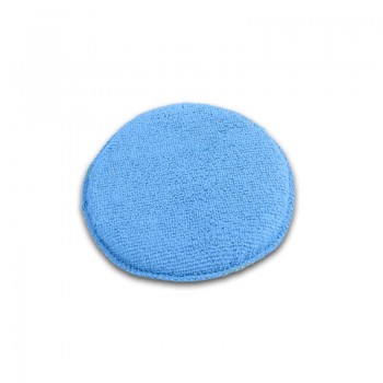 5pcs/Pack 5inch Car Wax Applicator Polishing Pads  Soft Microfiber Foam Sponges With Pocket Car Cleaning Detailing Products