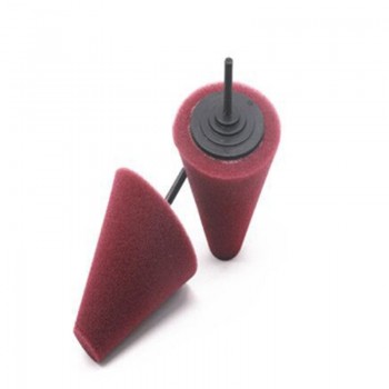 Do Promotion! Newest 1PC Car Wheel Hub Polish Repair Buffing Shank Polishing Sponge Cone Plastic Foam Pad