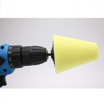 Do Promotion! Newest 1PC Car Wheel Hub Polish Repair Buffing Shank Polishing Sponge Cone Plastic Foam Pad