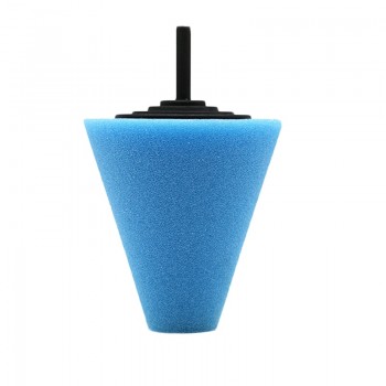 Do Promotion! Newest 1PC Car Wheel Hub Polish Repair Buffing Shank Polishing Sponge Cone Plastic Foam Pad