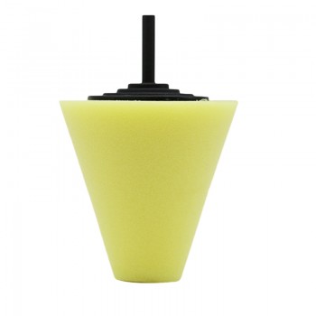 Do Promotion! Newest 1PC Car Wheel Hub Polish Repair Buffing Shank Polishing Sponge Cone Plastic Foam Pad