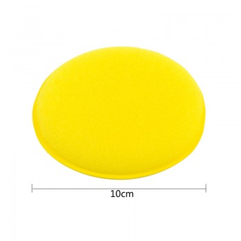 2 pcs Car-styling Car Foam Waxing Pads 10cm Car Care Polish Wax Foam Sponge Applicator For Clean Cars Vehicle