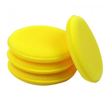 2 pcs Car-styling Car Foam Waxing Pads 10cm Car Care Polish Wax Foam Sponge Applicator For Clean Cars Vehicle