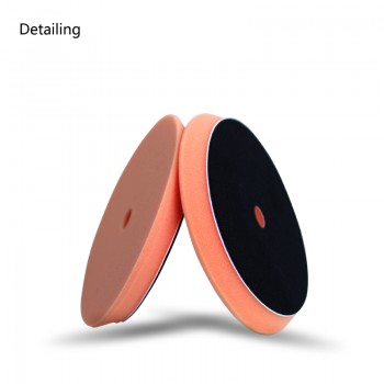 DETAILING Bevel Edge Foam Buffing Pad Polishing Pad 5 Colours for Rupes Polisher, Dual Action Polisher Orange for Polishing