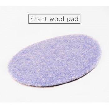 SPTA 6 Inch Lambs Woollen Polishing Buffing Pad Polisher Pads For Car Detailing Waxing Polishing Buffer