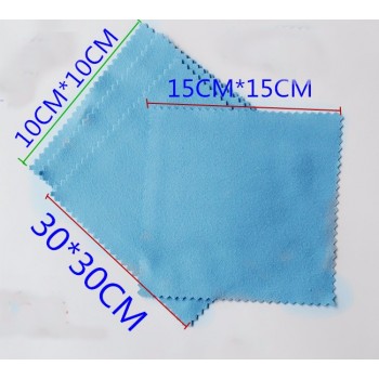 Glass coating application cloth crystal coating agent cloth glass coat microfiber cloth nano car suede cloth(10PCS/LOblue color)