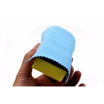 Glass coating application cloth crystal coating agent cloth glass coat microfiber cloth nano car suede cloth(10PCS/LOblue color)