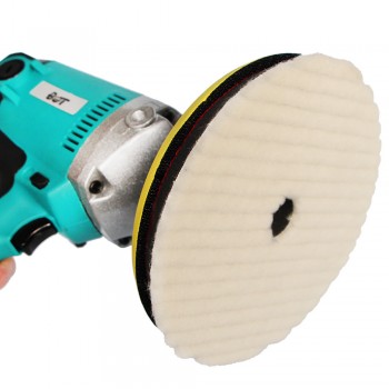 7 Wool Ball Buffing Wheel Self-adhesive Sponge Sandwich Polishing Disc Waxing Wheel Car Polisher Sander  Accessories