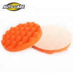 2Pcs/Pack 7 180mm Wavy Polishing Seal Glaze Car Wax Sponge Pad For Car Polisher Car Waxer