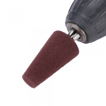 Unique Practical Car Polish Buffing Shank Polishing Waxing Sponge Fine Cone wheel Metal Foam Pad Car Cleaning Foam lowest Price