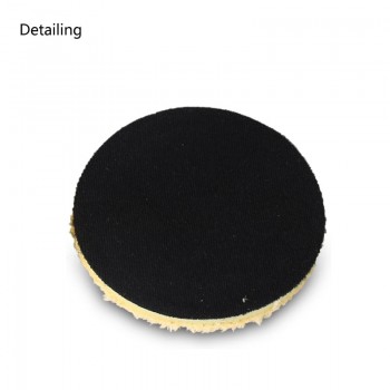 DETAILING 5 inchamp;6 inch Car Care Microfiber Buffing Sponge Polishing Pad Wax Applicator Pad Yellow