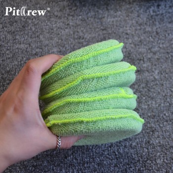 (10pieces/lot) Car washer  Microfiber Wax Applicator Polishing Sponges pads 11CM Diameter Sponges Car amp;Motorcycles Accessories