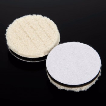 2x Car Woolen Polishing Pad Disc Cleaning Waxing Buffing 2/3/4/5/5/7 Inch Wool Polishing Buffing Pad Tool For Car Accessories