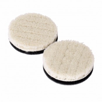 2x Car Woolen Polishing Pad Disc Cleaning Waxing Buffing 2/3/4/5/5/7 Inch Wool Polishing Buffing Pad Tool For Car Accessories