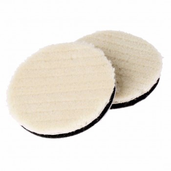 2x Car Woolen Polishing Pad Disc Cleaning Waxing Buffing 2/3/4/5/5/7 Inch Wool Polishing Buffing Pad Tool For Car Accessories